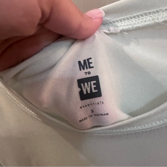 Light blue Crop T Shirt - Picture 2 of 3